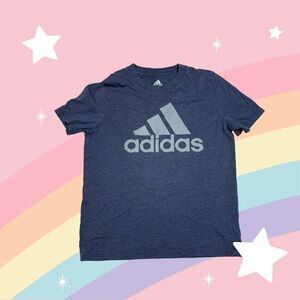 Adidas Kids Dark Blue Tee with Logo